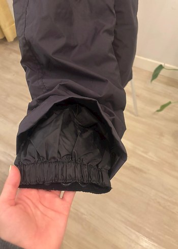 Siyah Bel Detaylı Unisex Kayak Pantolonu - Görsel 9