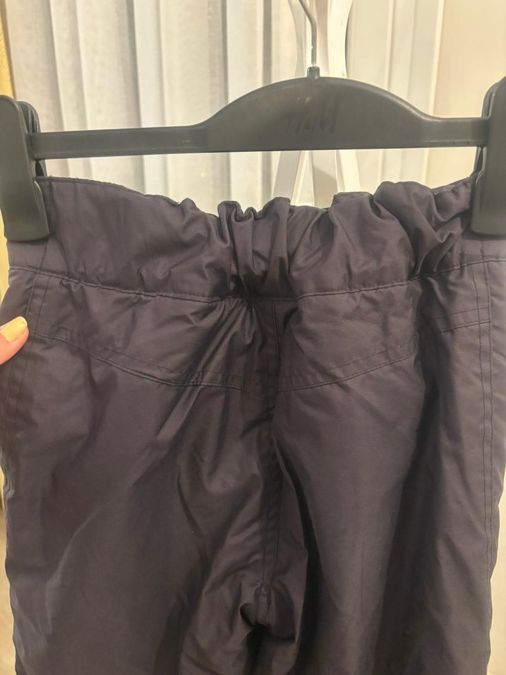Siyah Bel Detaylı Unisex Kayak Pantolonu - Görsel 4