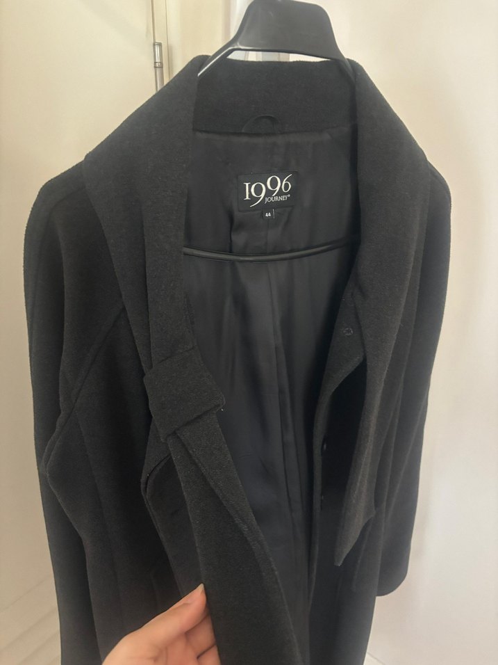 1996 Siyah Uzun Kaban - Görsel 3