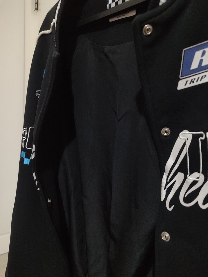 Siyah Baskılı Kadın ceket - Görsel 5