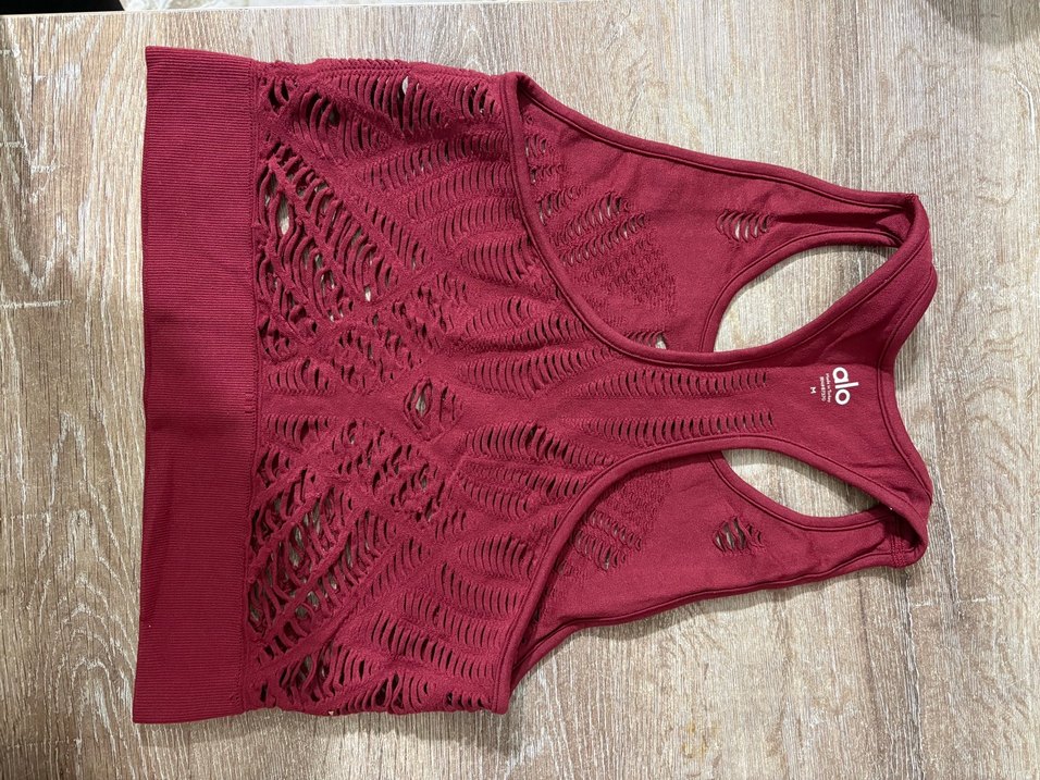 Bordo Bohem Atletik Spor Sütyeni - Görsel 2