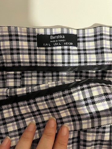 Bershka Ekoseli etek