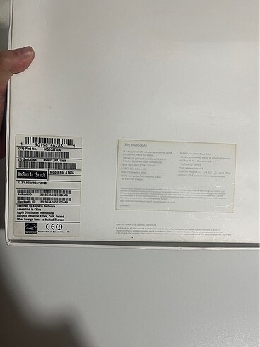 Macbook air 2017 - Görsel 6