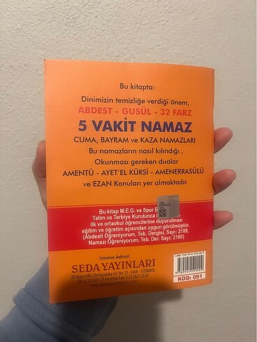  Abdest, Gusül ve Namazı Öğreniyorum Kitap