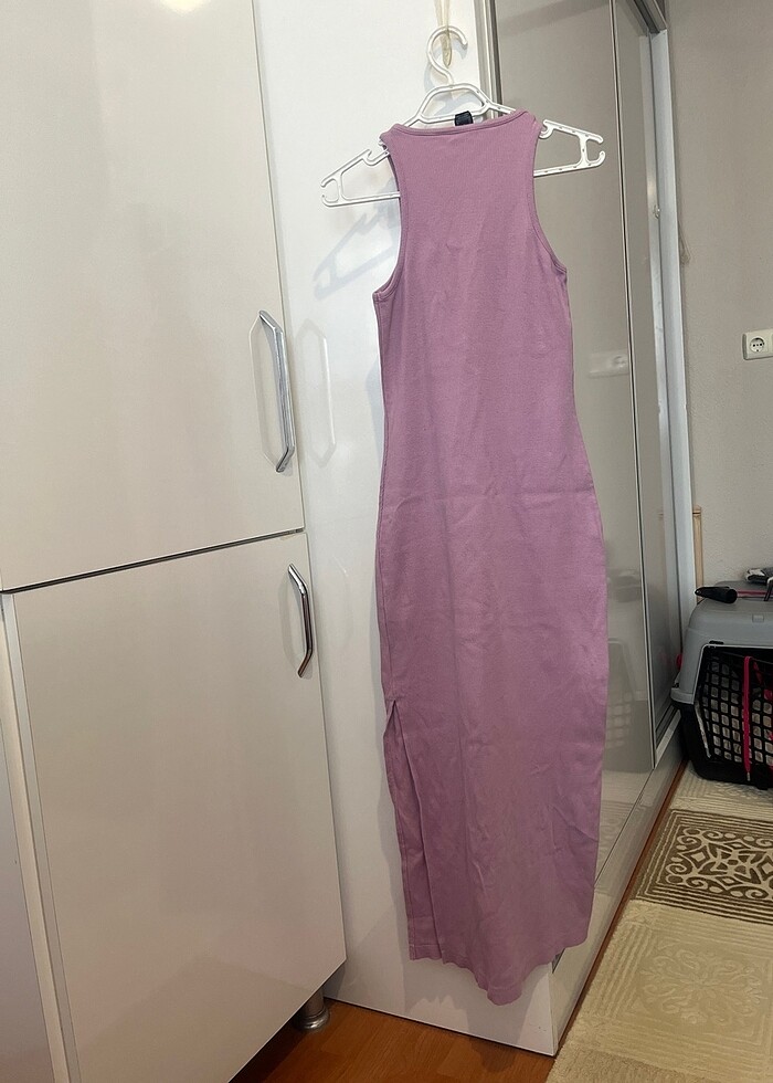 Maxi penye elbise - Görsel 2