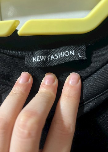 Siyah Kısa Kollu Uzun Elbise - Görsel 2