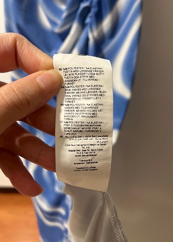 Mavi Drapeli Kadın 
Elbise - Görsel 4