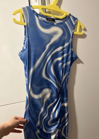 Mavi Drapeli Kadın 
Elbise - Görsel 2