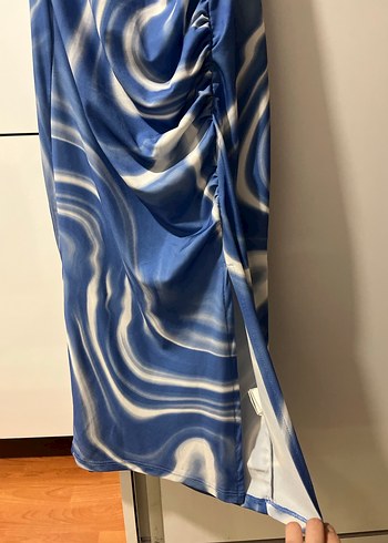 Mavi Drapeli Kadın 
Elbise - Görsel 3