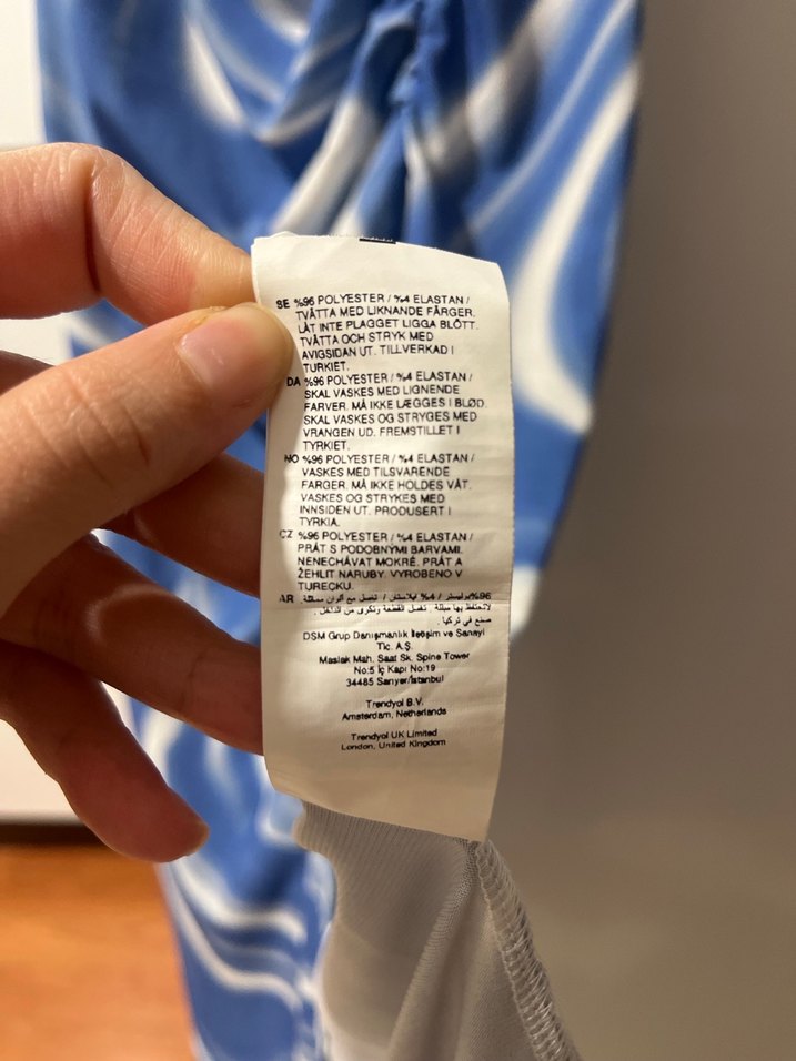 Mavi Drapeli Kadın 
Elbise - Görsel 4