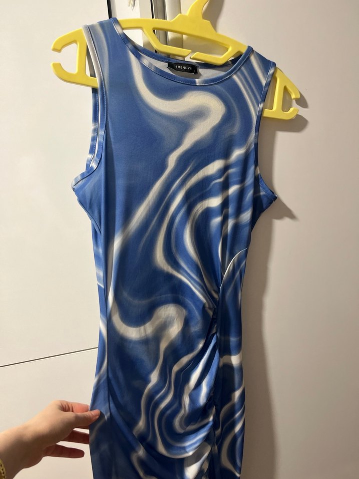 Mavi Drapeli Kadın 
Elbise - Görsel 2