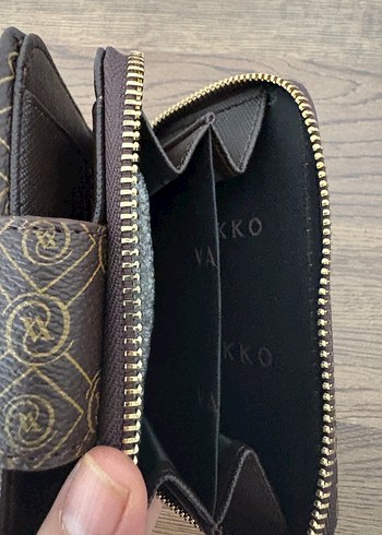 Vakko Baskılı Deri Kadın Cüzdan - Görsel 11