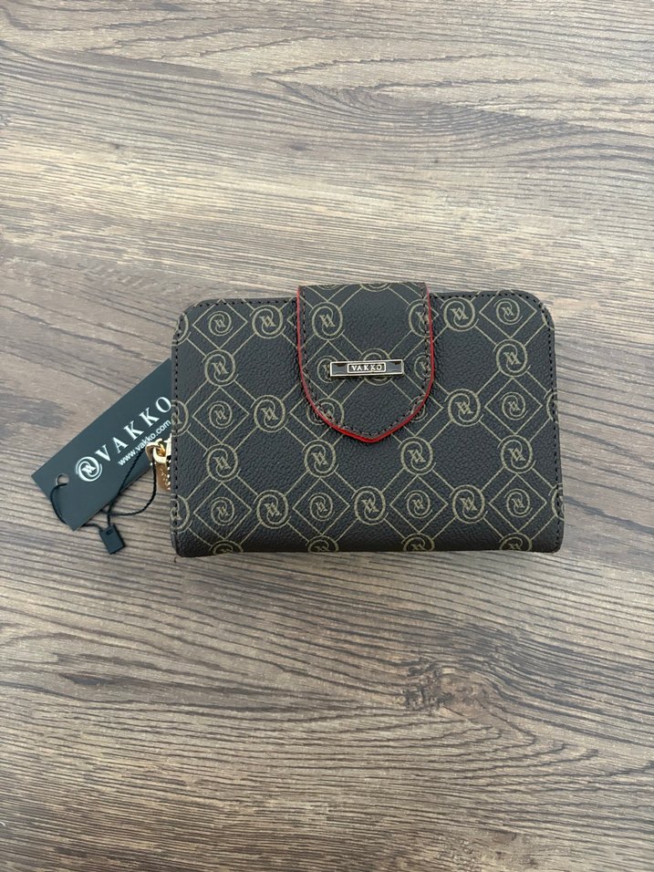 Vakko Baskılı Deri Kadın Cüzdan - Görsel 3