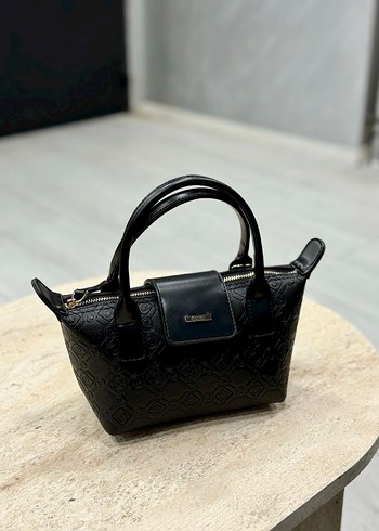 Klasik Elegan Beyaz Deri Kadın Çanta - Görsel 3