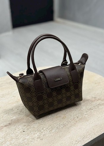 Klasik Elegan Beyaz Deri Kadın Çanta - Görsel 2