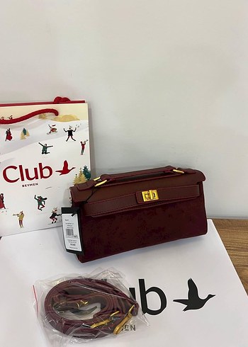 Beymen Kahverengi Süet Tokalı Kadın Çanta - Görsel 3