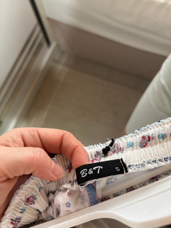 Bohem Çok Renkli Piliseli Uzun Etek - Görsel 2