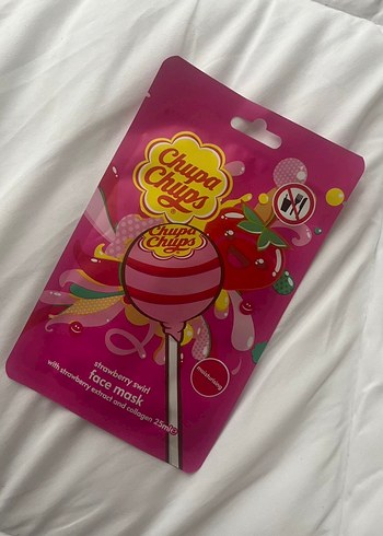 Chupa Chups Çilek ve Vişne Yüz Maskesi - Görsel 2
