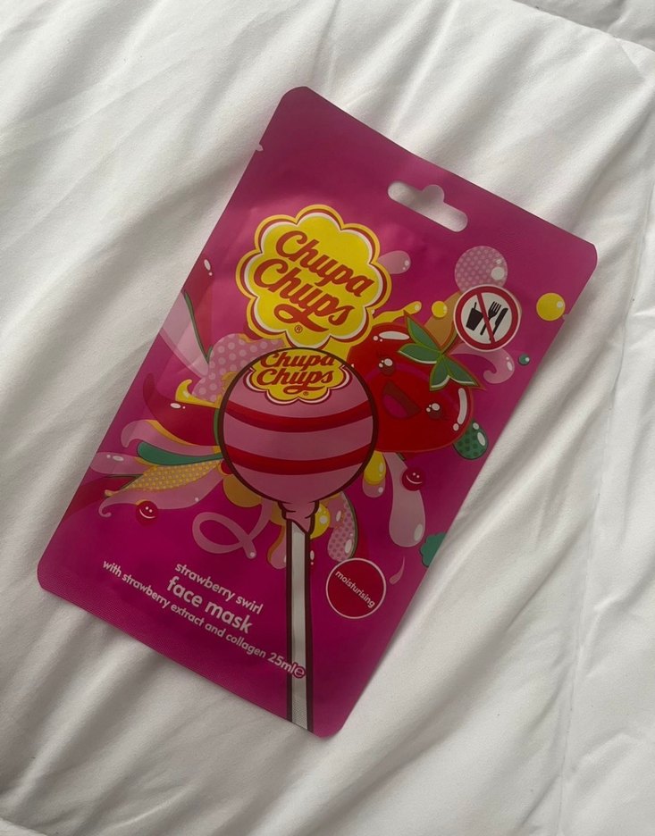 Chupa Chups Çilek ve Vişne Yüz Maskesi - Görsel 2