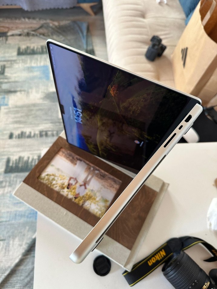 APPLE MACBOOK MP3 PRO BEYAZ RENK 512 GB - Görsel 4