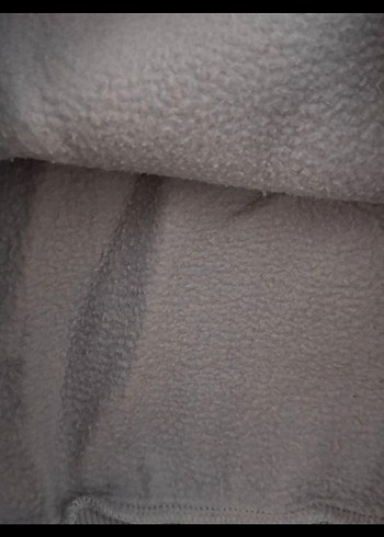 Gri V Yaka Kadın Sweatshirt - Görsel 2