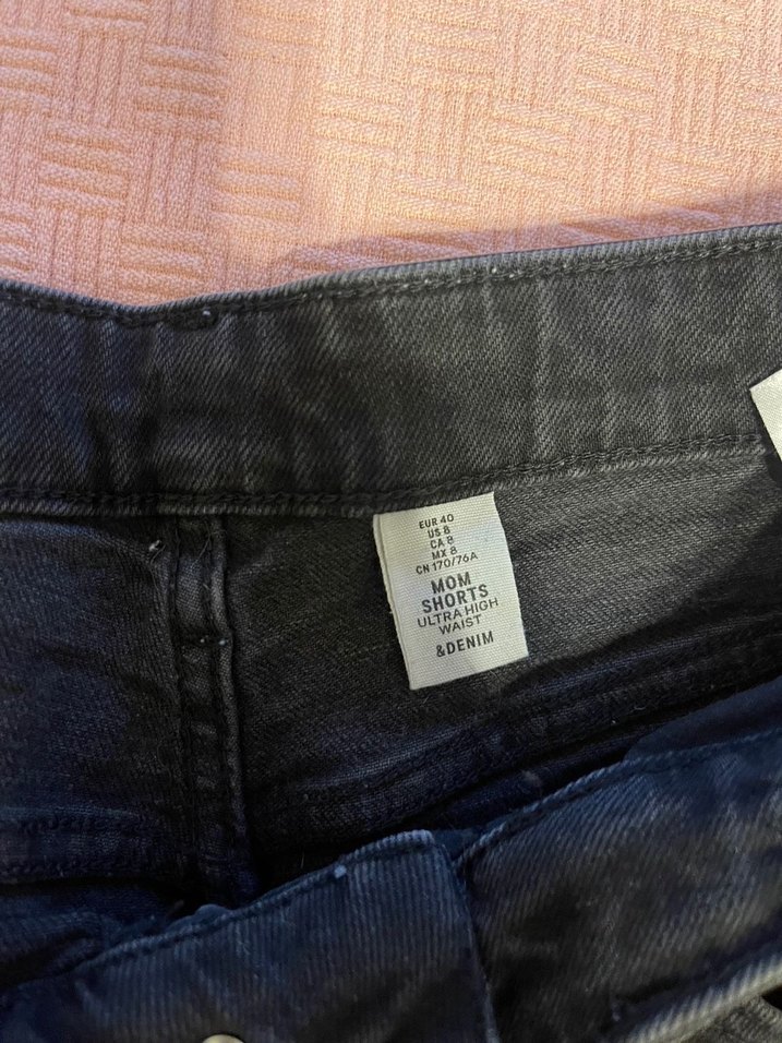 H&M kot şort - Görsel 4