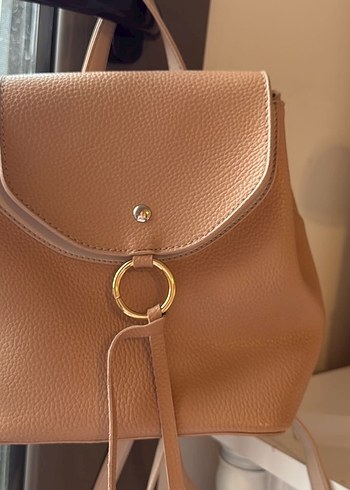 SIRT CANTASI INCI MARKA
Bej Deri Kadın Sırt Çantası - Görsel 2