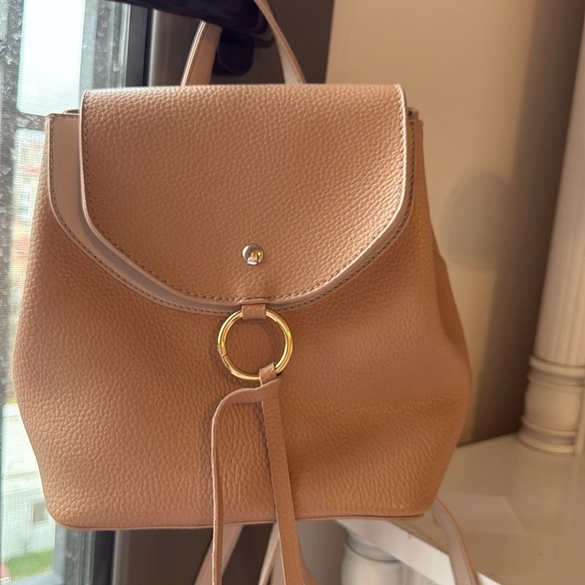 SIRT CANTASI INCI MARKA
Bej Deri Kadın Sırt Çantası - Görsel 2