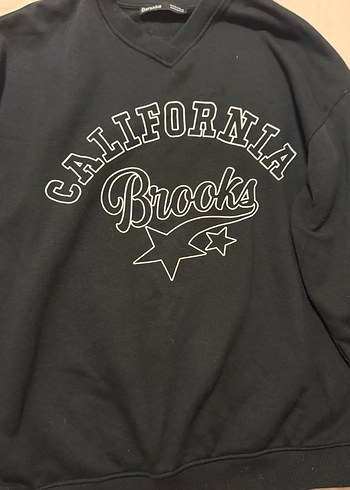 Bershka oversize sweatshirt - Görsel 6