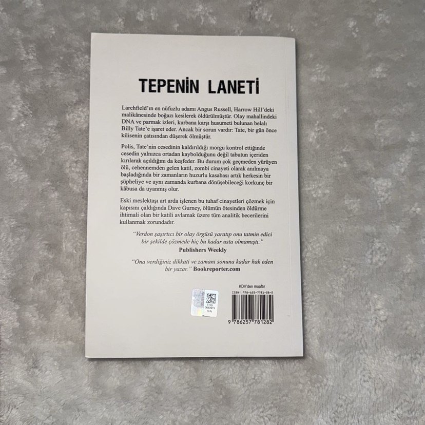 Tepenin Laneti - John Verdon - Görsel 3