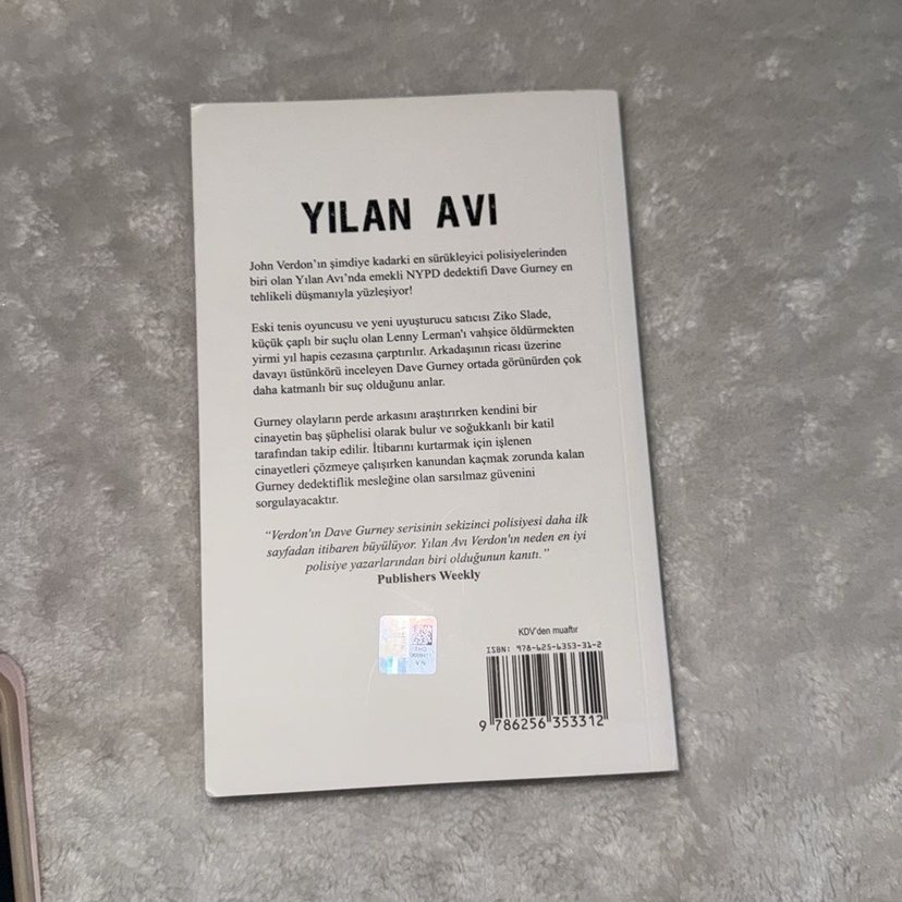 Yılan Avı - John Verdon - Görsel 3