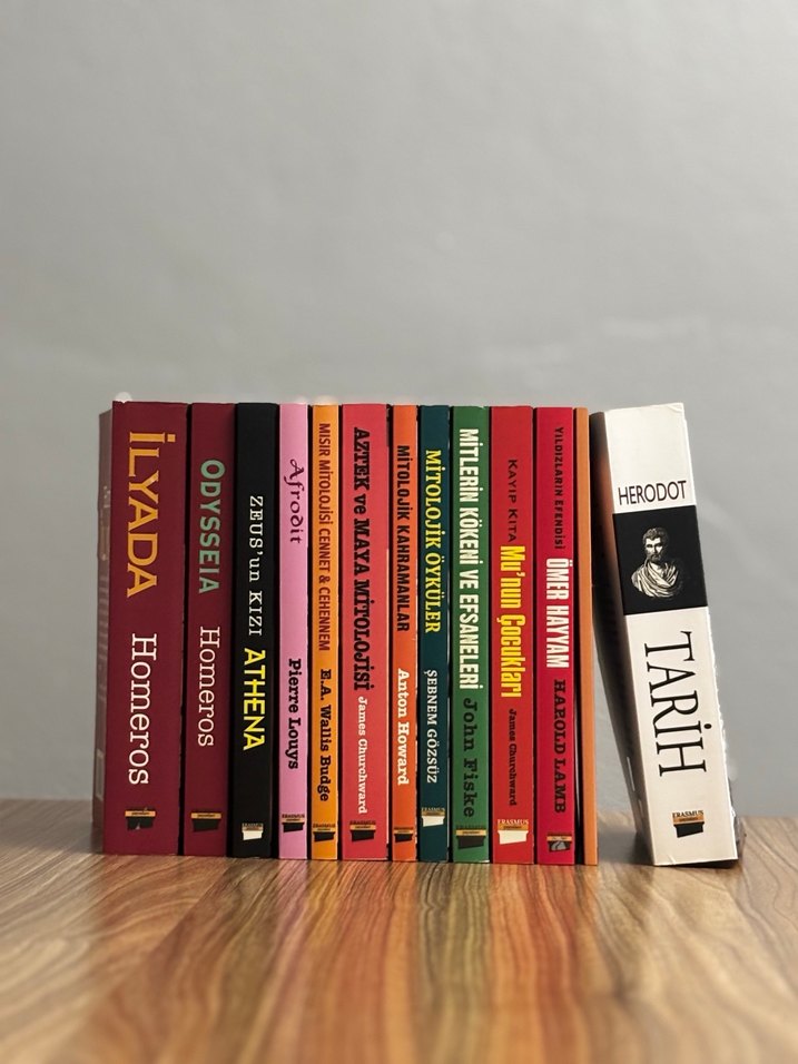 Erasmus 13 Kitap Mitoloji & Tarih Seti - Homeros & Herodot Seri - Görsel 3