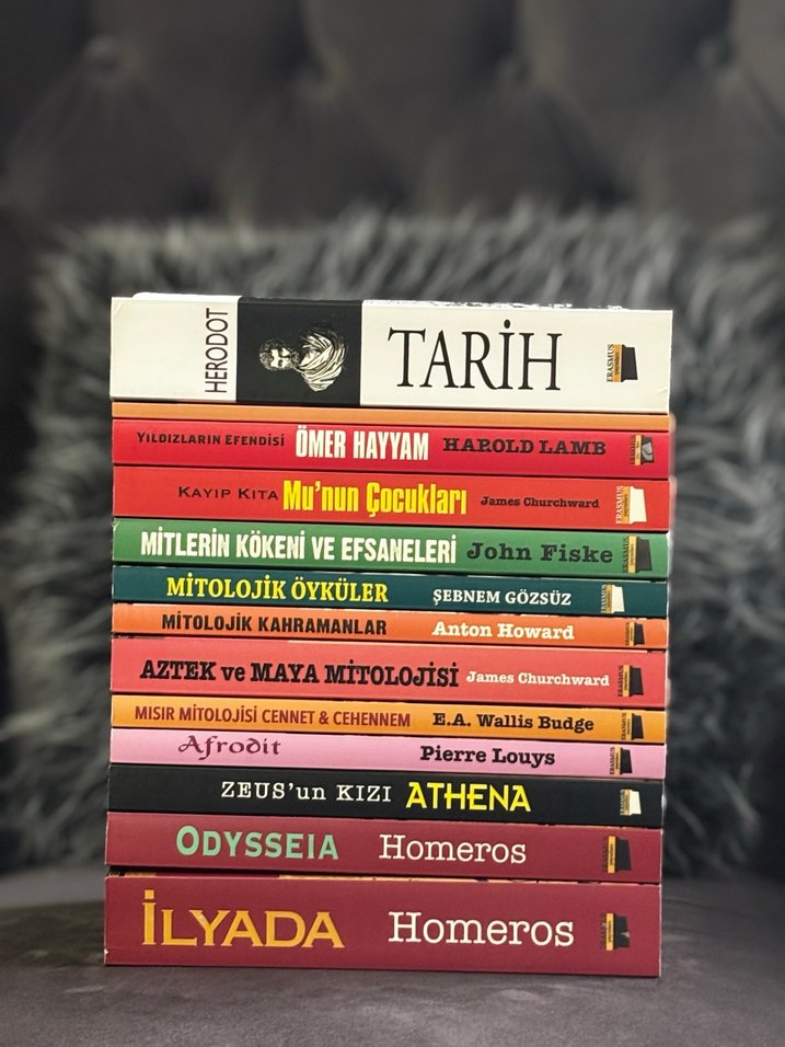 Erasmus 13 Kitap Mitoloji & Tarih Seti - Homeros & Herodot Seri - Görsel 2