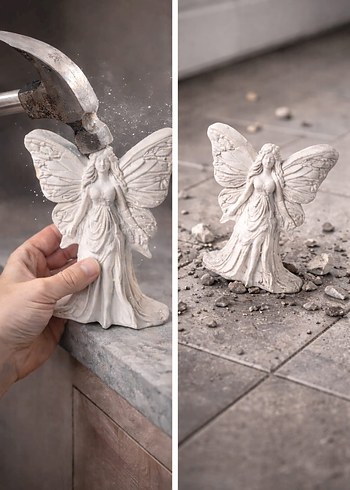 Dekoratif Melek Biblo - Görsel 4