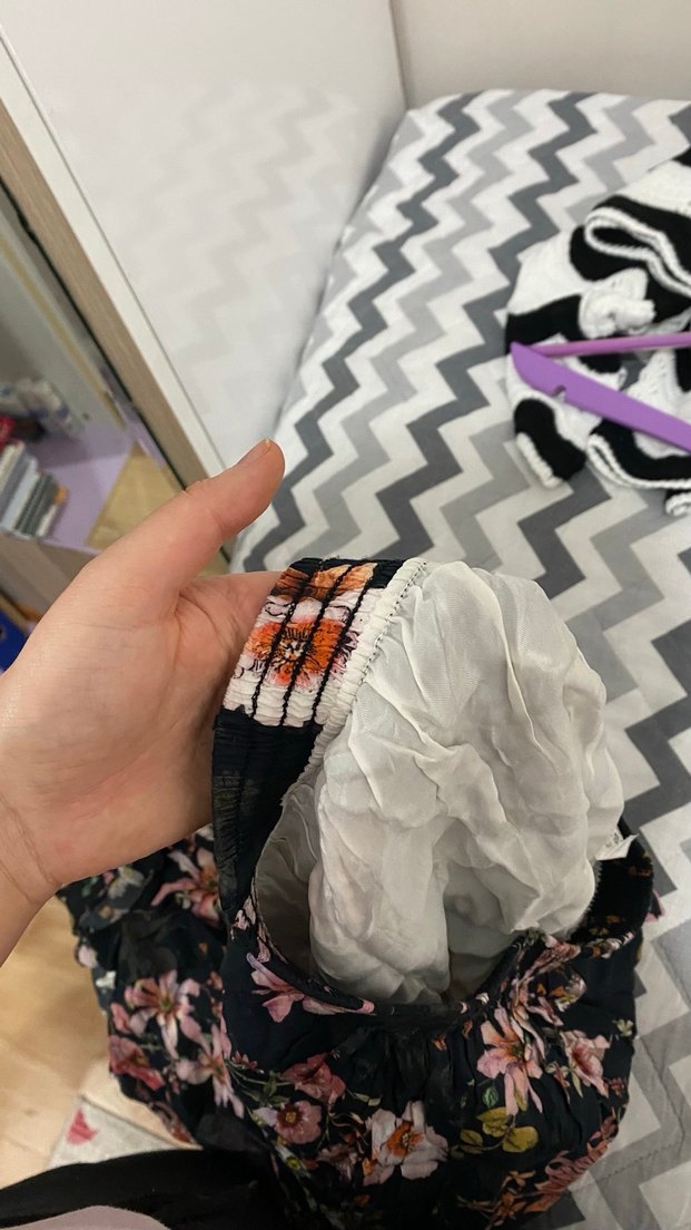 Çiçek Desenli astarlı eten - Görsel 2