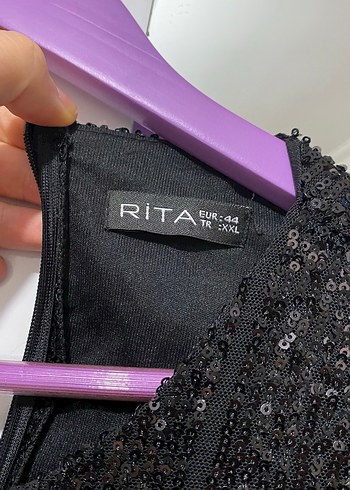 Siyah Uzun Kollu Drapeli Kadın Abiye Elbise - Görsel 3