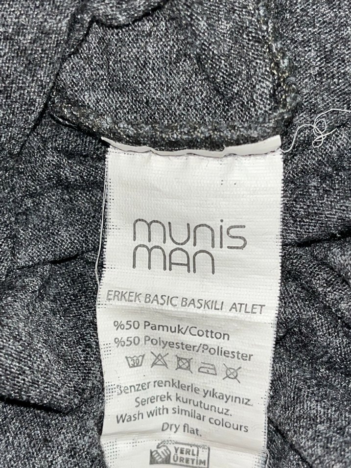 Munis Man markalı Kolsuz tişört - Görsel 4