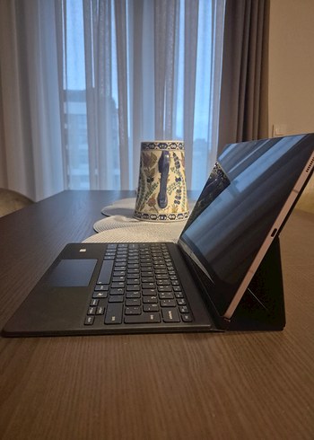 Samsung marka siyah Kablosuz Klavye ve Dokunmatik Panel - Görsel 4