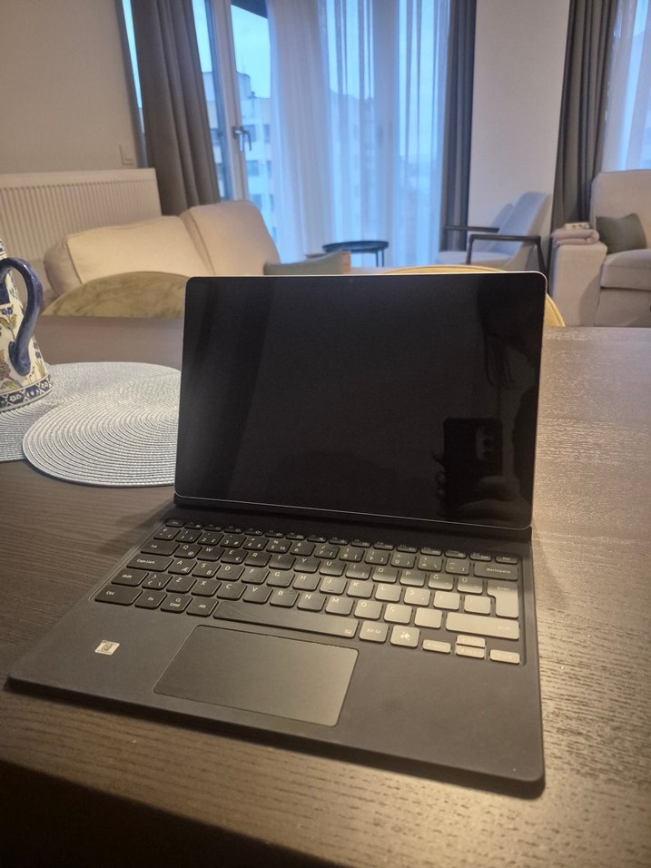 Samsung marka siyah Kablosuz Klavye ve Dokunmatik Panel - Görsel 3