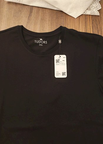 Tudors Siyah Erkek Tişört 3XL - Görsel 2