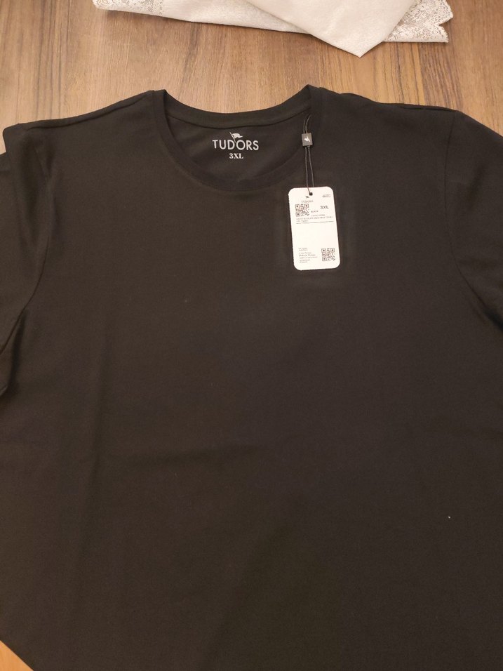 Tudors Siyah Erkek Tişört 3XL - Görsel 3