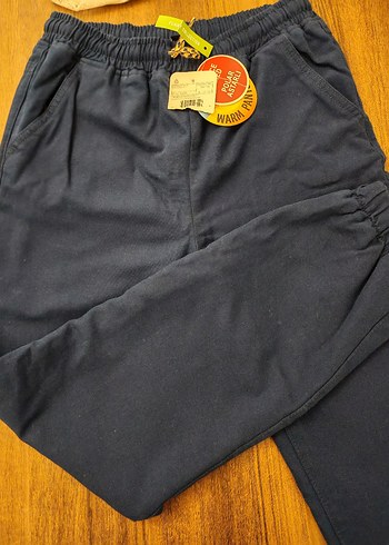 Erkek lacivert Rahat Kesim pantolon - Görsel 3