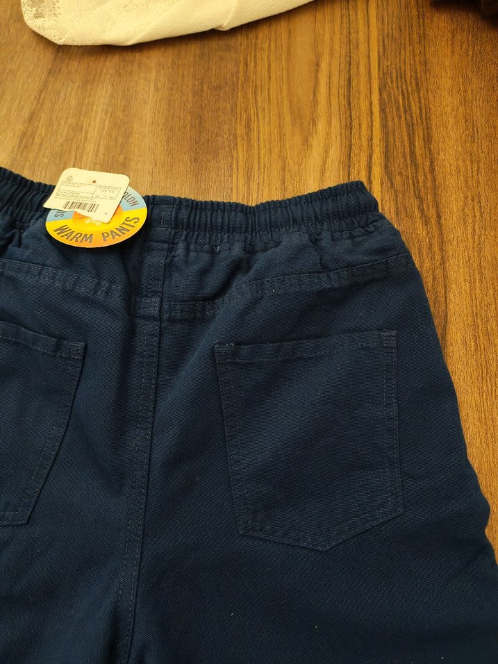 Erkek lacivert Rahat Kesim pantolon - Görsel 2