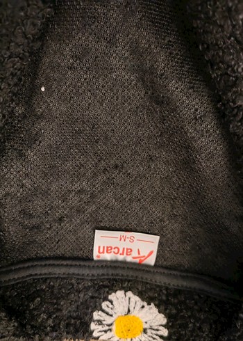 Kadın siyah Nakışlı Polar pijama takımı - Görsel 5