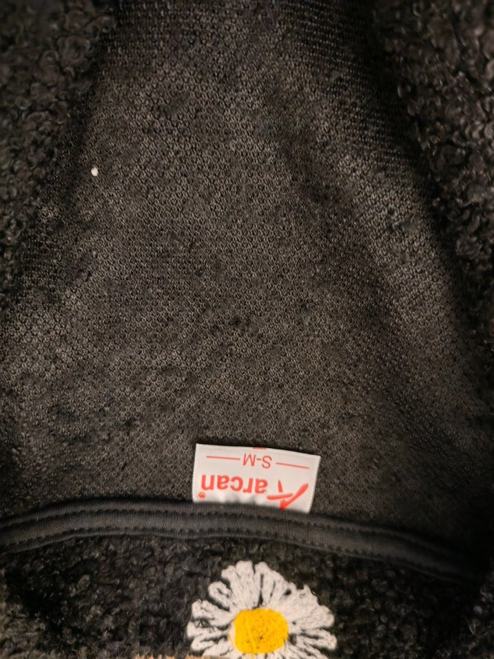 Kadın siyah Nakışlı Polar pijama takımı - Görsel 5