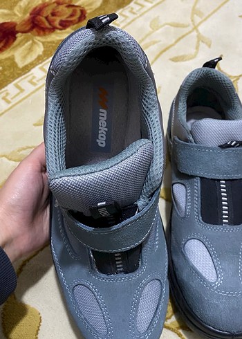 Gri Erkek Mekap İş Ayakkabısı - Görsel 4