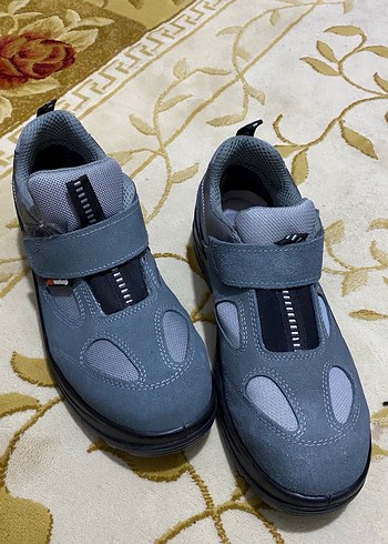 Gri Erkek Mekap İş Ayakkabısı - Görsel 2