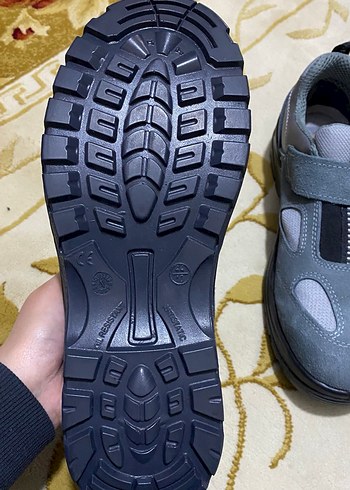 Gri Erkek Mekap İş Ayakkabısı - Görsel 5