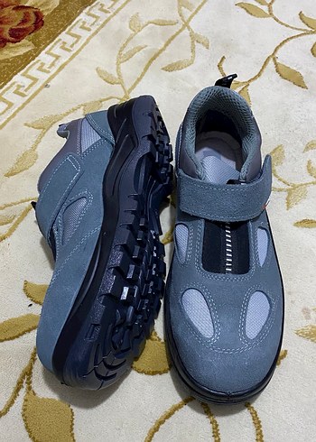 Gri Erkek Mekap İş Ayakkabısı - Görsel 3