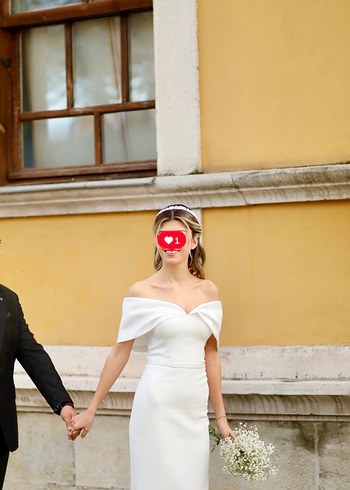 Beyaz Midi Boy Nişan Elbisesi - Görsel 11